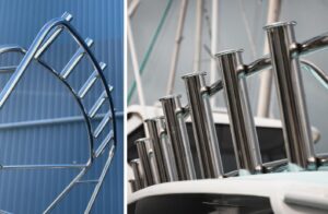 Marine Stainless Steel Fabrication Auckland - stainless steel rod holders, rod racks and rocket launchers